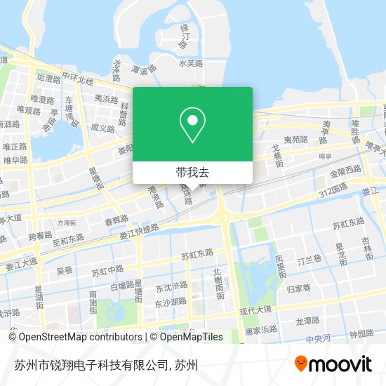 苏州市锐翔电子科技有限公司地图