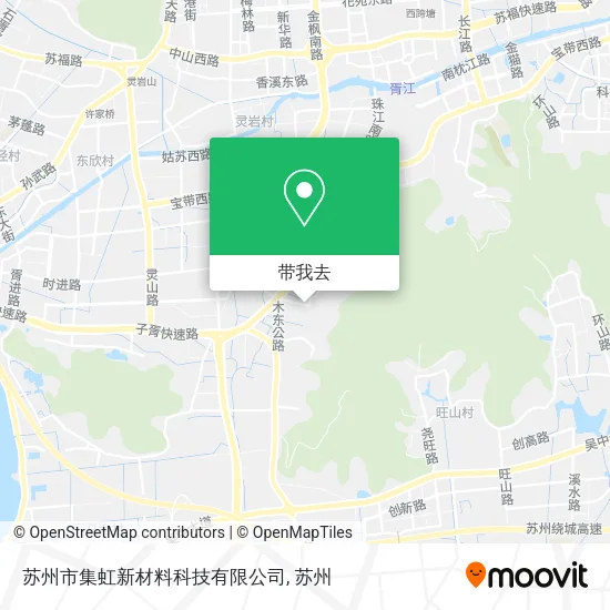 苏州市集虹新材料科技有限公司地图