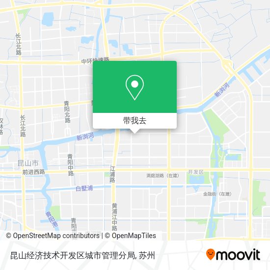 昆山经济技术开发区城市管理分局地图