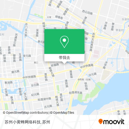 苏州小黄蜂网络科技地图