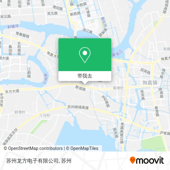 苏州龙方电子有限公司地图