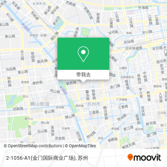 2-1056-A1(金门国际商业广场)地图