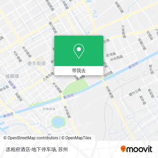 丞相府酒店-地下停车场地图