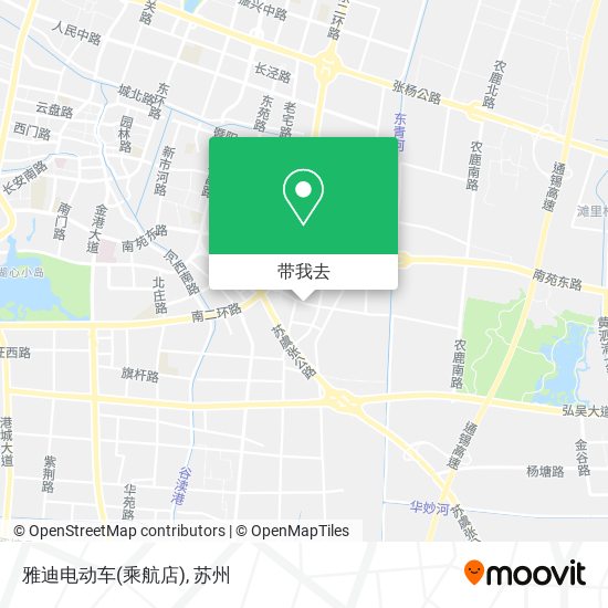 雅迪电动车(乘航店)地图