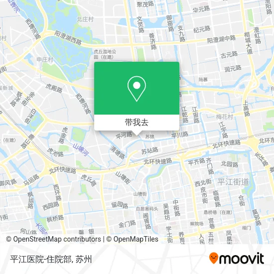平江医院-住院部地图