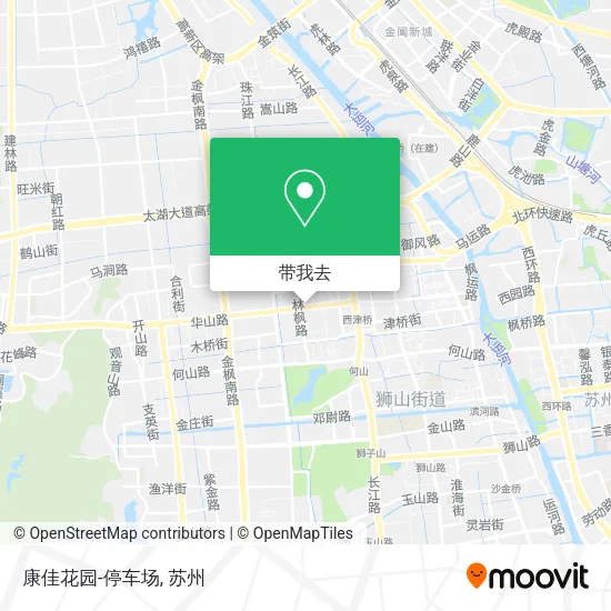 康佳花园-停车场地图