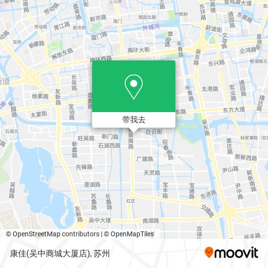 康佳(吴中商城大厦店)地图