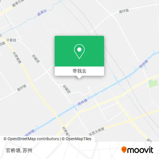 官桥塘地图
