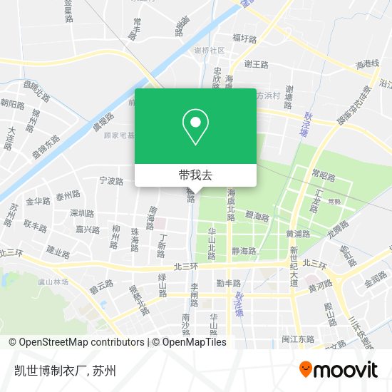凯世博制衣厂地图