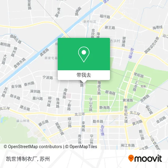 凯世博制衣厂地图