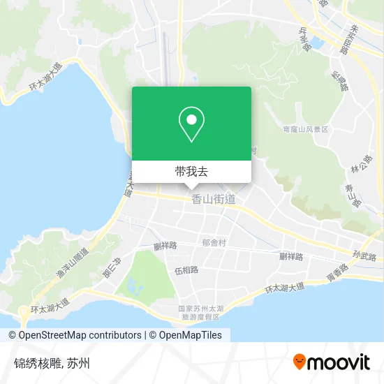 锦绣核雕地图