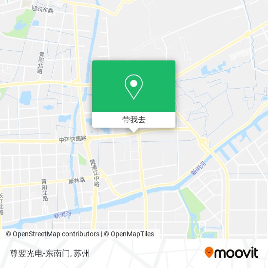 尊翌光电-东南门地图