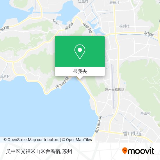 吴中区光福米山米舍民宿地图