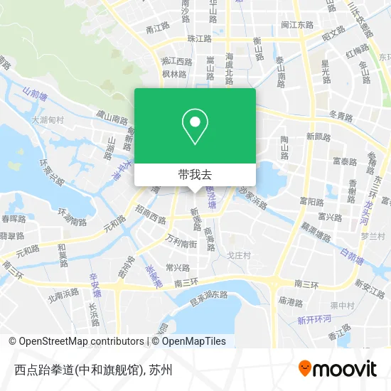 西点跆拳道(中和旗舰馆)地图