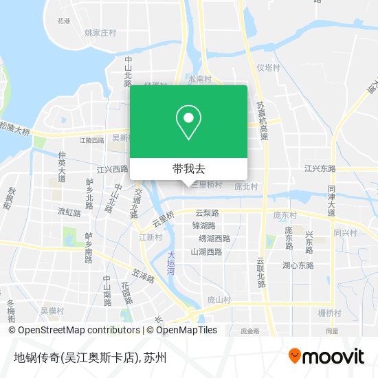地锅传奇(吴江奥斯卡店)地图