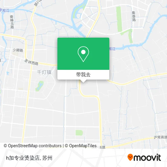 h加专业烫染店地图