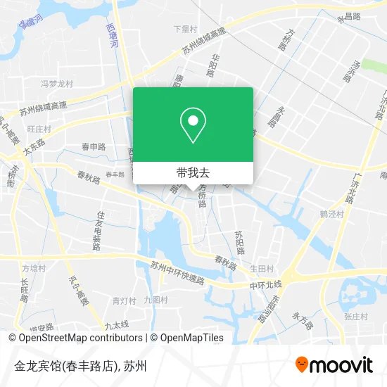 金龙宾馆(春丰路店)地图