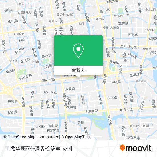 金龙华庭商务酒店-会议室地图