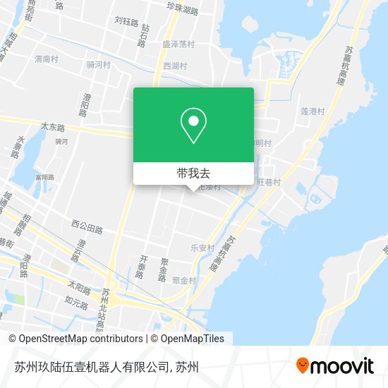 苏州玖陆伍壹机器人有限公司地图