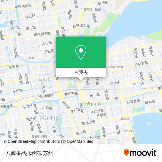 八闽果品批发部地图