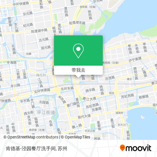 肯德基-泾园餐厅洗手间地图