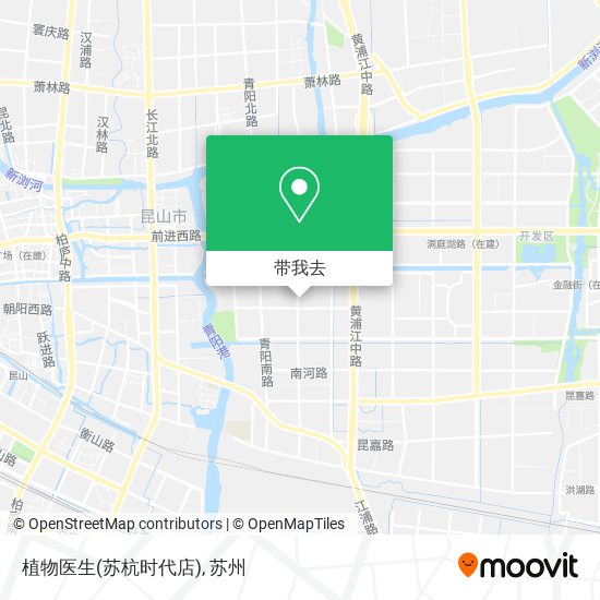 植物医生(苏杭时代店)地图