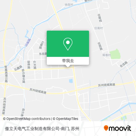 傲立天电气工业制造有限公司-南门地图
