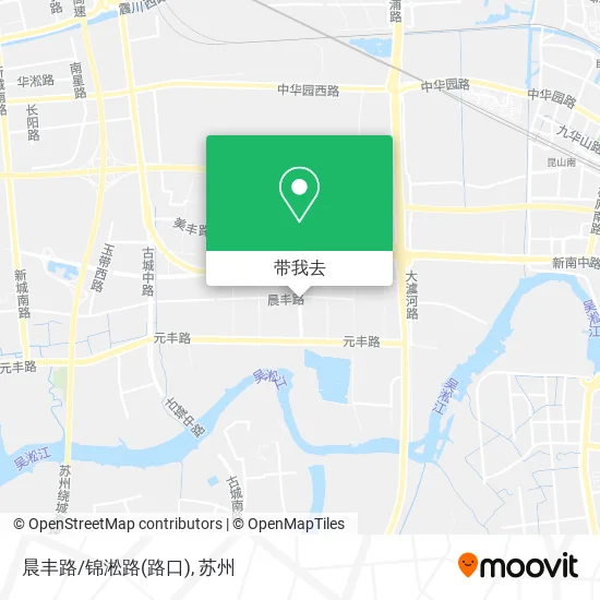 晨丰路/锦淞路(路口)地图