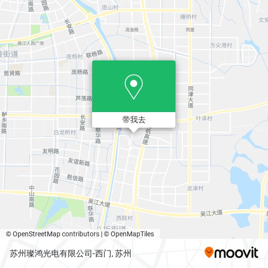 苏州璨鸿光电有限公司-西门地图