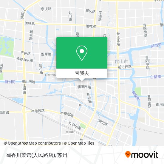 蜀香川菜馆(人民路店)地图