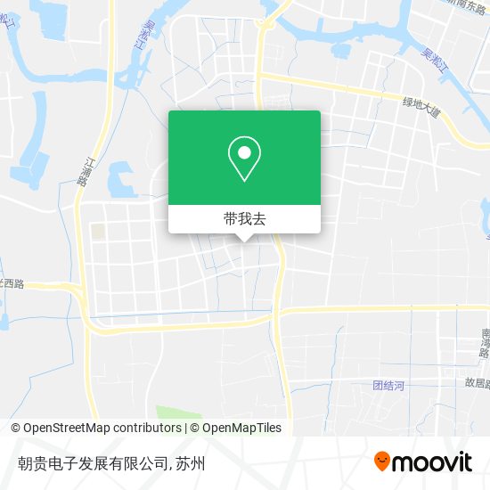 朝贵电子发展有限公司地图