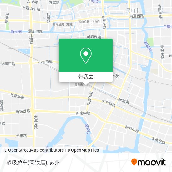 超级鸡车(高铁店)地图