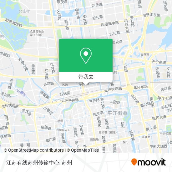 江苏有线苏州传输中心地图