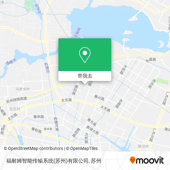 福耐姆智能传输系统(苏州)有限公司地图