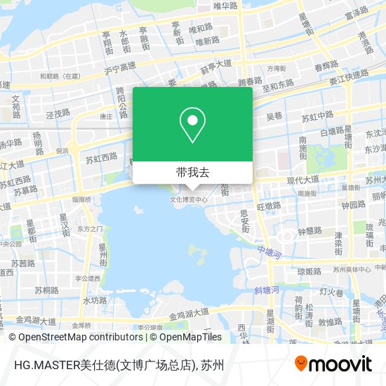 HG.MASTER美仕德(文博广场总店)地图