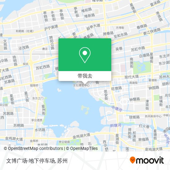 文博广场-地下停车场地图