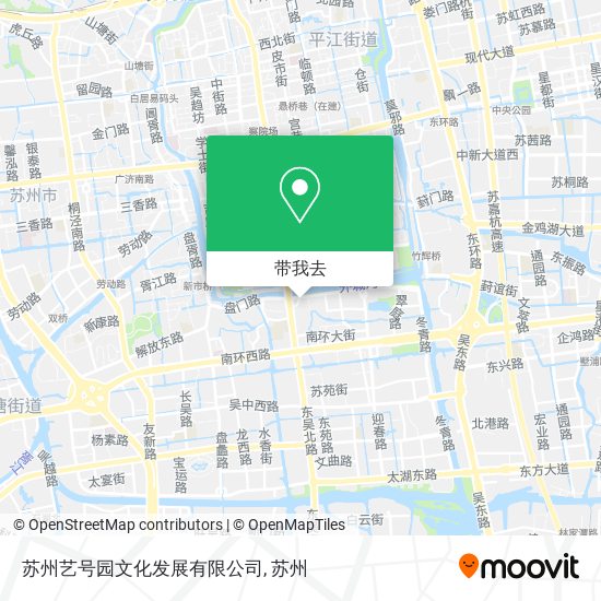 苏州艺号园文化发展有限公司地图