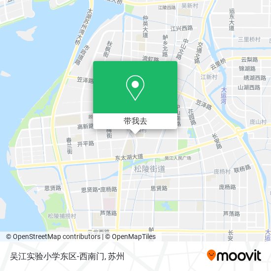 吴江实验小学东区-西南门地图