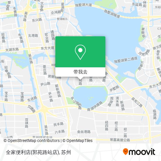 全家便利店(郭苑路站店)地图