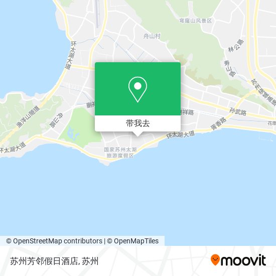 苏州芳邻假日酒店地图