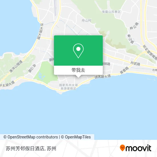 苏州芳邻假日酒店地图