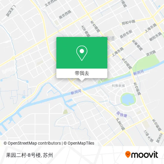 果园二村-8号楼地图