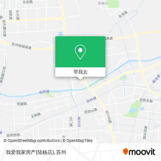 我爱我家房产(陆杨店)地图