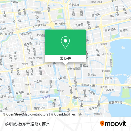 黎明旅社(东环路店)地图