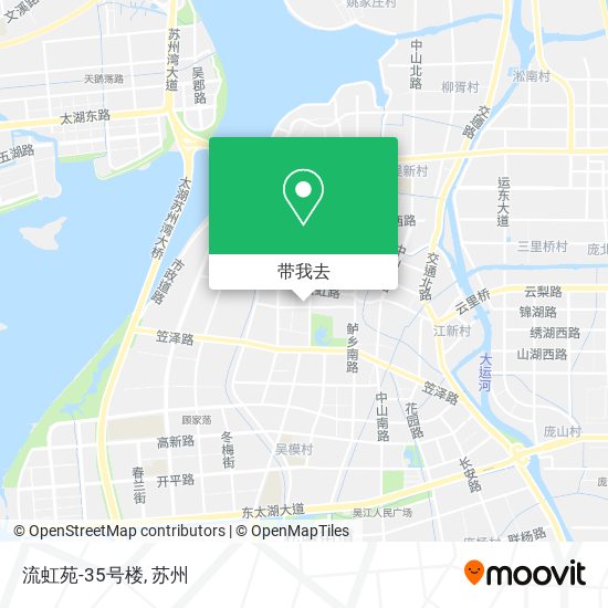 流虹苑-35号楼地图