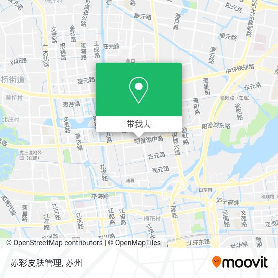 苏彩皮肤管理地图
