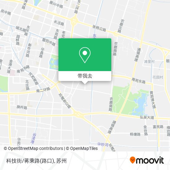 科技街/蒋乘路(路口)地图