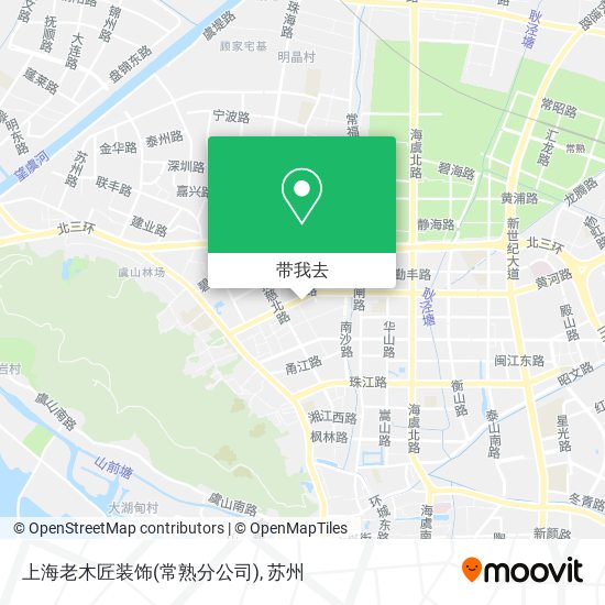 上海老木匠装饰(常熟分公司)地图