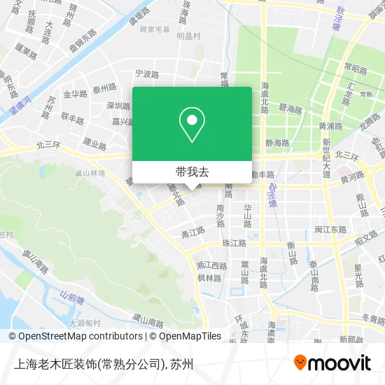 上海老木匠装饰(常熟分公司)地图