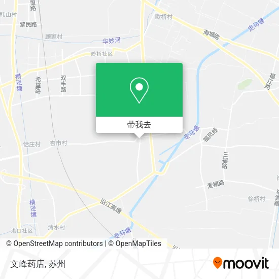 文峰药店地图
